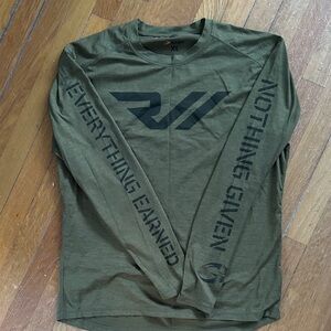 Gasp brand Long Sleeve Tee with Motivational Print